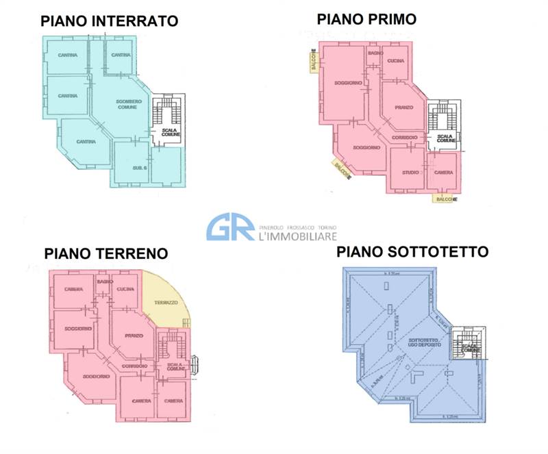 PLANIMETRIA DISTRIBUZIONE AMBIENTI