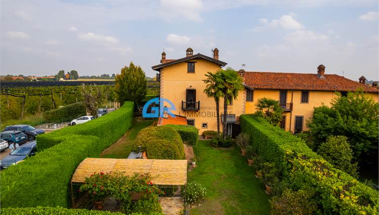 VISTA DAL DRONE SUL GIARDINO