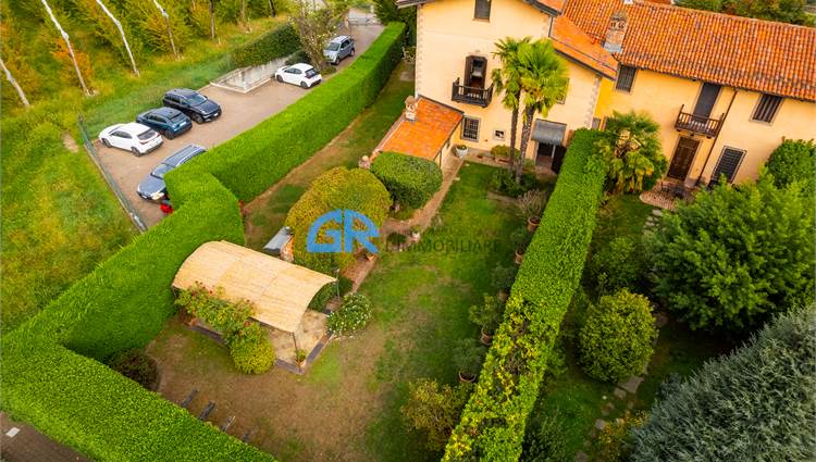 VISTA DAL DRONE SUL GIARDINO