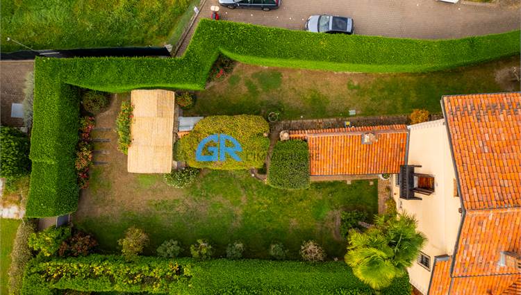 VISTA DAL DRONE SUL GIARDINO