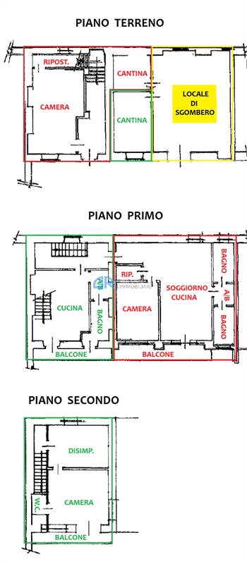 PLANIMETRIA FABBRICATO PRINCIPALE