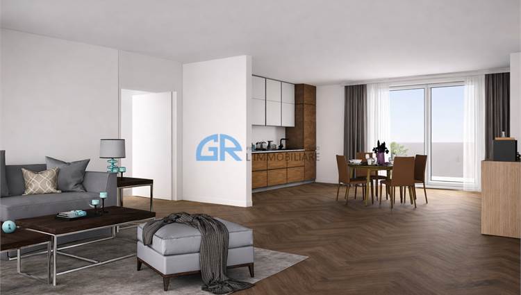 render soggiorno e cucina