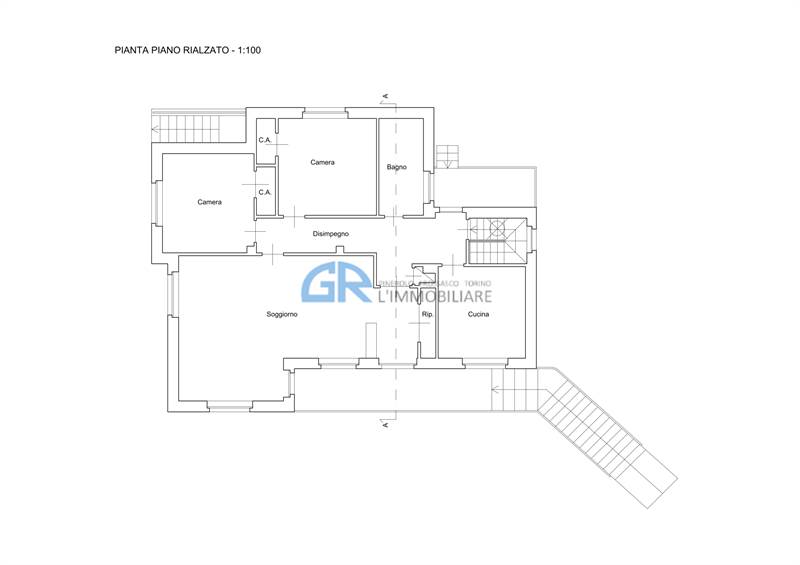 PIANTA PIANO RIALZATO