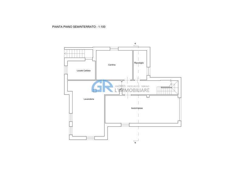 PIANTA PIANO SEMINTERRATO